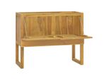 Vidaxl Mobile Da Bagno 90X40X75,5 Cm In Legno Massiccio Di Teak