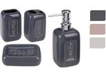 Koopman Set Da Bagno Retrò 4 Pezzi