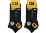 Caterpillar 10 Paia Di Calzini Da Uomo Altezza Caviglia In Cotone Misto47-50