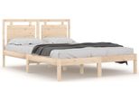 Vidaxl Letto In Legno Massiccio 140X200 Cm