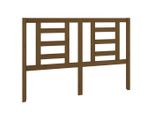 Vidaxl Testiera Marrone Miele 141X4X100 Cm In Legno Di Pino Massiccio