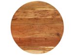 Vidaxl Tavolino 60X(42-62) Cm In Legno Massiccio Di Acacia E Ghisa
