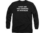 Teen Wolf - Maglietta "Looking At"" Per Uomo/Donna Unisex, Manica Lunga TV28240 (Xl) (Nero)"