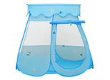 Vidaxl Tenda Da Gioco Per Bambini Con 250 Palline Blu 102X102X82 Cm