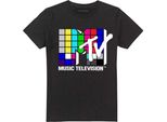Mtv - Maglietta Da Uomo/Donna Unisex, Logo TV28401 (Xl) (Nero)