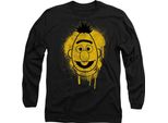 Sesame Street - T-Shirt Unisex Uomo/Donna A Maniche Lunghe TV28343 (S) (Nero)