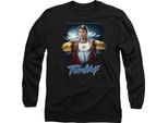 Teen Wolf - T-Shirt Unisex Uomo/Donna, Manica Lunga TV28244 (L) (Nero)
