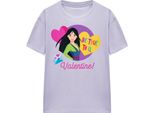 Disney Princess - Maglietta Da Donna "Sii Fedele A Te"", Valentinstag TV25681 (L) (Lavendel)"