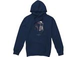 Star Wars Mandalorian - Felpa Con Cappuccio Per Uomo/Donna Unisex TV28520 (M) (Navy)