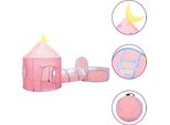 Vidaxl Tenda Da Gioco Per Bambini Rosa 301X120X128 Cm