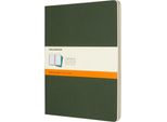 Moleskine - Diario "Cahier"", Foderato PF3098 (Taglia Unica) (Verde)"
