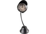 Orologio Da Tavolo Clayre & Eef 12X20X37 Cm Metallo Nero