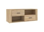 Mobile Tv Vidaxl Rovere Sonoma 100X35X40 Cm Materiale A Base Di Legno