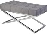 Sgabello Poggiapiedi Ottomana Seduta Sgabello Seduta Pouf Soggiorno Designer Pufa Lx