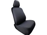 Inf Coprisedile Auto Elasticizzato Totale - Universale, Facile Installazione Nero