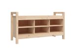 Vidaxl Panca Da Sala 110X40X60 Cm In Legno Di Pino Massiccio