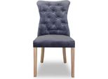 Sedia Di Design Poltrona Chesterfield Sedie Imbottite Gastro Sala Da Pranzo New Ashley