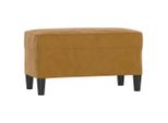 Vidaxl Panca Marrone 70X35X41 Cm In Velluto
