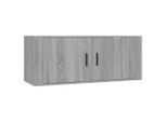 Parete Tv Grigio Sonoma 100X34,5X40 Cm