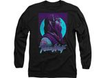 Teen Wolf - T-Shirt Unisex Uomo/Donna, Manica Lunga TV28255 (M) (Nero)