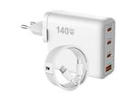 Swarey PD-140W Caricabatterie Veloce USB-C/USB-A Caricabatterie Adattatore Di Alimentazione Per Swarey S550 Plus 550W Swarey S200 Accumulatore Solare Generatore Di Energia Elettrica