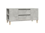 Mobile Tv Grigio Cemento 102X44,5X50 Cm Materiale Legno