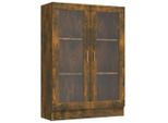 Vidaxl Vetrina In Rovere Fumé 82,5X30,5X115 Cm Materiale A Base Di Legno