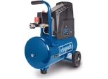 Compressore D'aria Scheppach Hc30Ox | Senza Olio E Di Lunga Durata | 1100W | 24L | 8Bar | 200L Di Capacità D'aria | Incluso Dispositivo Di Traslazione, Riduttore Di Pressione E Raccordo