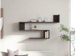 Skye Decor, Penne - Antracite, Mensole Da Parete, Antracite, 120 X 71 X 20 Cm
