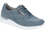 WaldläUfer K Scarpe Da Donna - Scarpe Basse Comode E Stringate Blu Per Il Tempo Libero Nuovo