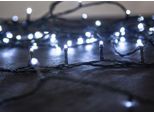 Catena Luminosa Magichome Natale Serpens, 100 Led Bianco Freddo, 8 Funzioni, 230 V, 50 Hz, Con Adattatore, IP44, Per Esterni, Illuminazione, L-10 M