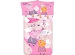 Peppa Pig Bettbezug Castello Magico! 140 X 200 Cm Rosa