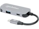 Manhattan 130707 Manhattan USB-C Auf Hdmi 3-In-1 Docking-Konverter Mit Pd