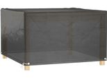 Syfax™ Copertura Mobili Da Giardino 8 Occhielli 132X132X80Cm Quadrata