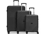Redolz Carrello Essentials 05 Trolley-Set 3 -Pezzi Black 2 Nero