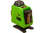 Set Laser A Linee/Linee Incrociate A Batteria Procraft LE-4G 3,7 V 40 M Verde Autolivellante Incl. Batterie, Caricabatterie E Accessori