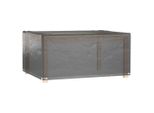 Syfax™ Copri Mobili Giardino 2Pz 8 Occhielli 160X120X75Cm Rettangolare