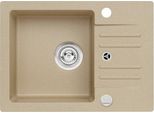 Alveus Cz Cortina 40 - 55 Beige (580X420Mm)+Sif. Singolo + Spina