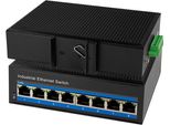 Switch Industriale Gibabit Ethernet Poe Logilink Professional NS203P, 8 Porte