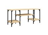 Mobile Tv Rovere Sonoma 102X35X45,5 Cm Materiale A Base Di Legno