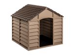 Vidaxl Cuccia Per Cani Marrone 86X84X82 Cm In Polipropilene
