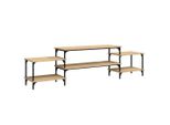 Mobile Tv Rovere Sonoma 197X35X52 Cm Materiale A Base Di Legno
