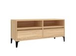 Mobile Tv Rovere Sonoma 100X34,5X44,5 Cm Materiale In Legno