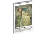 Taccuino A Spirale Alfons Mucha - Principessa, Foderato