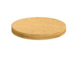 Syfax™ Piano Del Tavolo Ø50X4 Cm In Bambù