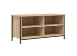 Mobile Tv Rovere Sonoma 100X40X50 Cm Materiale A Base Di Legno