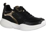 Xsensible SWX19 Scarpa Bassa Da Donna Pelle Nera, Pelle Elasticizzata - Scarpe Da Donna Scarpe Comode Stringate, Nere, Pelle (Elasticizzata)