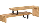 The Living Store Tv Lowboard In Legno Massiccio Mango
