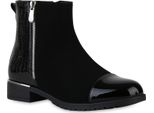 Van Hill Stivaletti Classici Leggermente Foderati Da Donna Scarpe Con Cerniera 840501, Colore: Nero, Taglia: 36