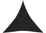 The Living Store Tenda Da Sole 160 G/M² Nero 4,5X4,5X4,5 M Hdpe